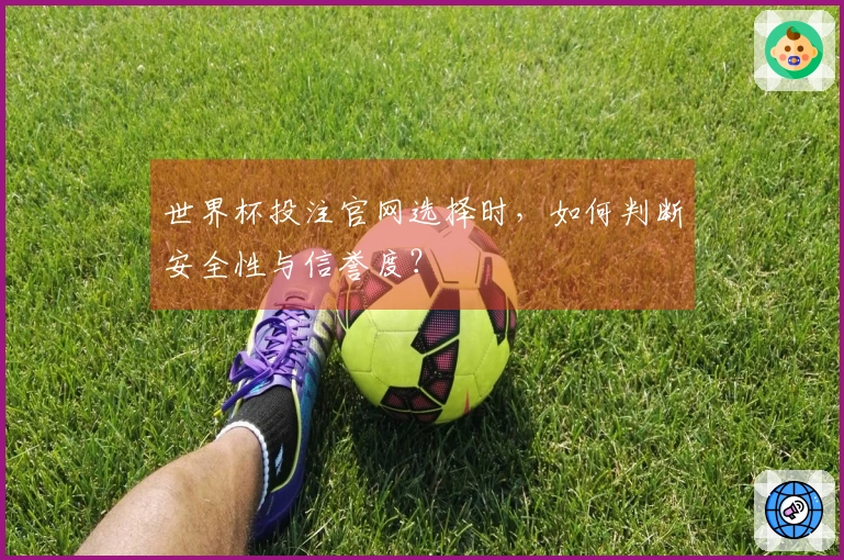 世界杯投注官网选择时，如何判断安全性与信誉度？